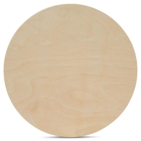 Wood Circles 24 inch 1/2 inch Thick, Unfinished Birch Plaques, Pack of 1 Wooden Circle for Crafts and Blank Sign Rounds, by Woodpeckers Woodpeckers