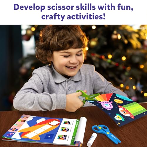 Skillmatics Art & Craft Activity Kit - Snip, Snip, Practice Scissor Skills, Craft Kits & Supplies, 25 DIY Activities, Gifts for Toddlers, Girls & Skillmatics
