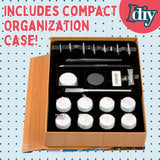 Sculpt Pro Premium Art Drawing Set-24 pc Manga Anime Animation Sketch & Comic Cartoon Tools Kit w Ink, Watercolors, Knives, Pen, Nibs, Eraser, and Sculpt Pro