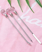 11 Pcs Resin Spoon Tools Kit-Metal Stir Sticks Resin Spoons Poke Needle with Anti-Static Stainless Steel Precision Tweezers Set for Resin MSDADA