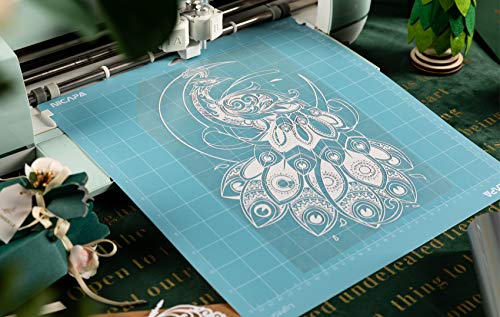 Nicapa Cutting Mat for Cricut Maker 3/Maker/Explore 3/Air 2/Air/One (12x12 inch, Standard Grip、Light Grip) Adhesive Sticky Quilting Replacement Cut NICAPA