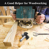 CNC Spoilboard Surfacing Router Bit, 1/4 inch Shank Carbide Tipped Surface Planing Bottom Cleaning Cutter Slab Flattening Router Bit, Wood Milling Sugelary