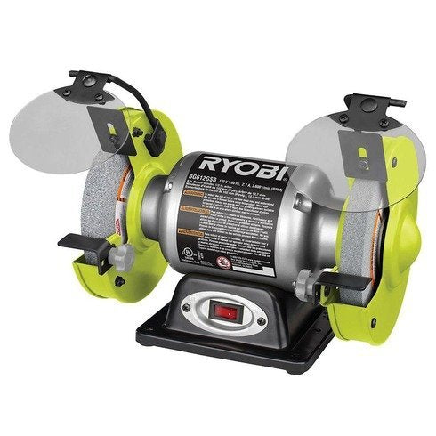 Ryobi 6 in. Bench Grinder BG612GSB - WoodArtSupply