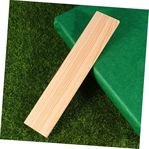 VILLFUL 10pcs Carving Blocks Unfinished Wood Signs Decorative Labels Wood Planks for Unfinished Wood Boards Wood Block Wooden Blocks Crafts Wooden VILLFUL