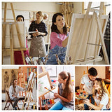 20 Pieces Paint Brushes for Acrylic Painting, Nylon Paint Brushes 1 Inch Wide Flat Paint Brushes Set for Artists Professional Amateurs Gouache & Thinp