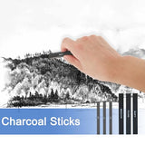 LUCYCAZ Drawing Kit - 55pcs Sketching Kit, Art Supplies for Adults with Drawing Pencils, Charcoal Pencils and Sketchpad, Drawing Supplies for Artist LUCYCAZ