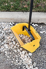 Quickie Debris Dustpan with Handle, Jumbo Debris Pan Quickie