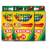 Classic Color Pack Crayons (24/Box) [Set of 3] Crayola