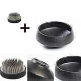 WANDIC Flower Arranging Supplies, Set of 2, Round Flower Frog & Ceramic Ikebana vases for Ikebana Floral Arrangement Art Home Decoration, Bowl Shape WANDIC