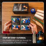 BeaverCraft Whittling Kit for Beginners, Wood Carving Kit for Beginners - Wood Carving Tools Woodworking Kit for Adults and Teens - Whittling Knife BeaverCraft