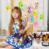 Max Fun 302pcs Foam Stickers Set DIY Egg Chick Easter Decorations for Kids Crafts Party Favors Supplies (Easter Egg+Bunny+Chicks) Max Fun