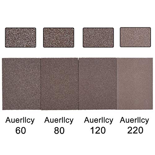 Sanding Sponge, Auerllcy Coarse/Medium/Fine/Superfine 4 Different Specifications Sanding Blocks Assortment,Washable and Reusable. Auerllcy