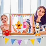 Arts and Crafts Kit for Kids Ages 3, 4, 5, 6 – Craft 8 Cute Animal Projects – Gift Crafts Set for Girls & Boys Ages 4-8 LC Crafts