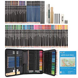 YBLANDEG Sketching and Drawing Colored Pencils Set 96-Pieces,Art Supplies Painting Graphite Professional Art Pencils Kit,Gifts for Teens & Adults YBLANDEG