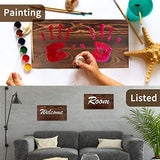 3Pack Unfinished Wood Rectangles Thick Heavy Carbonized Paulownia Wood Art Boards Blank Wooden Chipboard for Wall Shelf DIY Crafts Home Decorations KeaJuidy