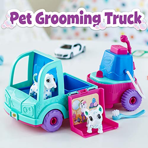 Crayola Scribble Scrubbie Pets Grooming Truck, Toys, Gift for Girls & Boys, Age 3, 4, 5, 6 Crayola