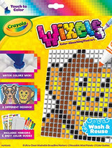 Crayola Wixels Animals Activity Kit, Pixel Art Coloring Set, Gift for Kids, Ages 6, 7, 8, 9 Crayola