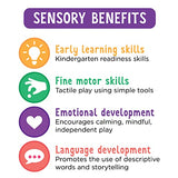 Creativity for Kids Pom Pom Pictures: Dinosaurs - Toddler Learning Toys, Sensory Play for Ages 3+ Creativity for Kids