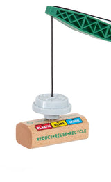 Orbrium Toys 12 (18 Pcs) Wooden Engines & Train Cars Collection with Animals, Farm Safari Zoo Wooden Animal Train Cars, Circus Wooden Train Orbrium