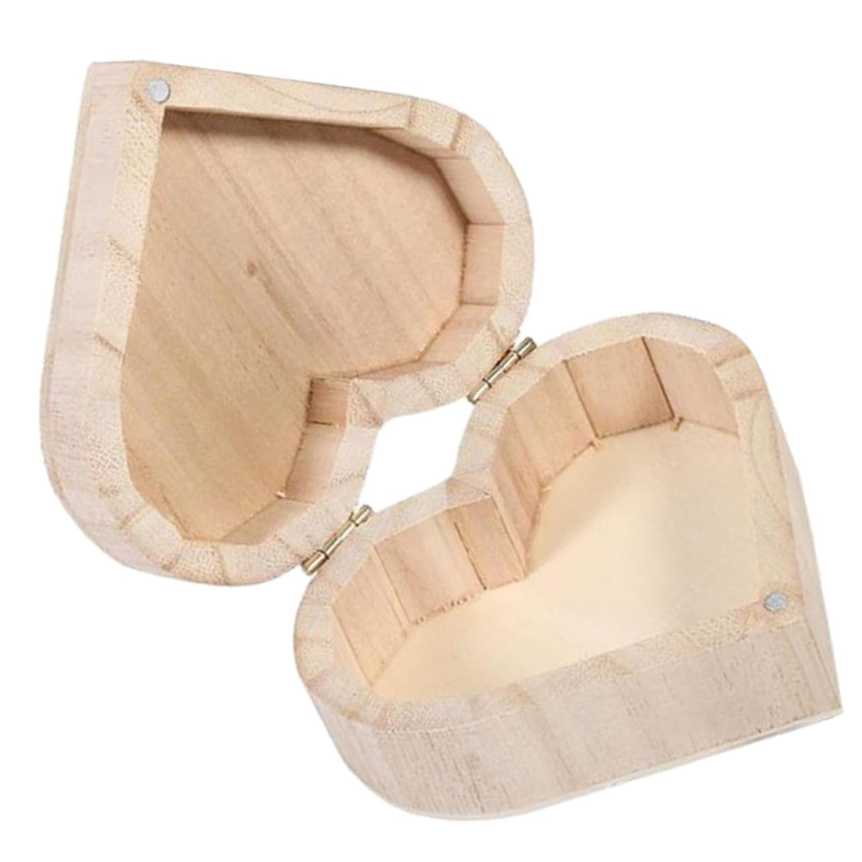 ABOOFAN Box Engagement Ring Wooden Jewelry Holder Case Small Organizer Wooden Holder Ring Chest Organizer Heart Mini Storage Toy Container Jewelry ABOOFAN