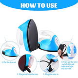 Mini Heat Press Small Iron Portable Heat Press Machine Mini Craft Iron with Charging Base Accessories for DIY T-Shirts, Shoes, Bag and Hats Heat ACHENYUANYUAN