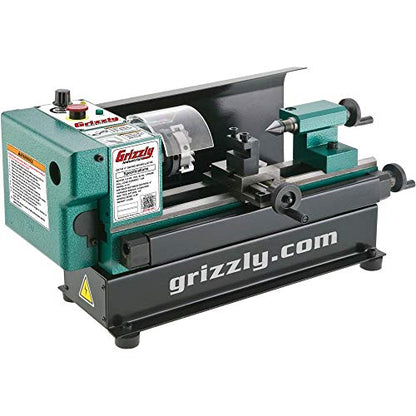 Grizzly Industrial G0745-4" x 6" Micro Metal Lathe - WoodArtSupply