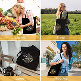 Embroidery kit for Beginners with Pattern Canvas Tote Bag,Arts and Crafts Supplies Embroidery Starter kit for Adults,DIY Needlepoint Kits for Adults bunquax