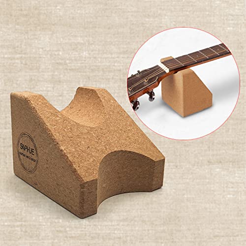 SAPHUE Guitar Neck Rest,Guitar Neck Cradle Support Pillow String Instrument Luthier Tool,Guitar Accessories Tool Kit for Repair SAPHUE