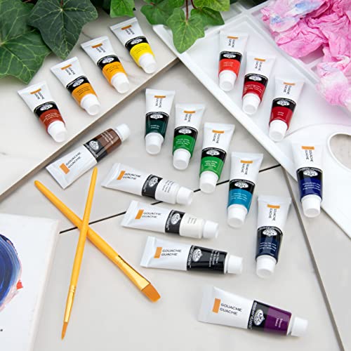 Royal & Langnickel Gouache Paint, 18-Piece Royal & Langnickel