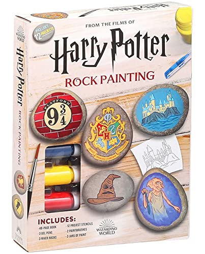 Harry Potter Rock Painting - WoodArtSupply