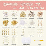 ADIIL 7200 Pcs Clay Beads Bracelet Making Kit, 24 Neutral Colors 6mm Polymer Clay Beads for Jewelry Making, Friendship Bracelet Heishi Beads with ADIIL