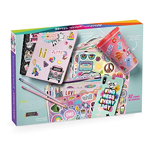 Craft-tastic — Sticker Palooza — 1500+ Cute & Trendy Stickers for Kids and Teens — Decorate Notebooks, Phones, Laptops, and More! Craft-tastic