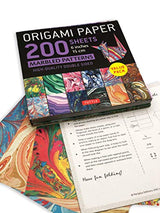 Origami Paper 200 sheets Marbled Patterns 6" (15 cm): Tuttle Origami Paper: Double Sided Origami Sheets Printed with 12 Different Patterns Tuttle Publishing