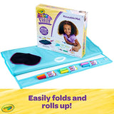 Crayola Color and Erase Mat, Travel Coloring Kit, Gift for Kids, Ages 3, 4, 5, 6 Crayola