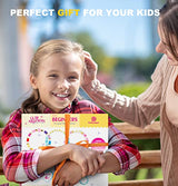 Dowsabel Clay Beads Bracelet Making Kit for Beginner, 5000Pcs Heishi Flat Preppy Polymer Clay Beads with Charms Kit for Jewelry Making, DIY Arts and Dowsabel