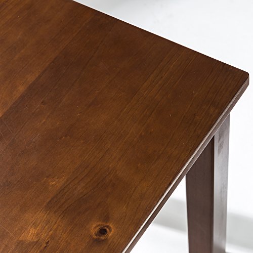 ZINUS Juliet Espresso Wood Bench Zinus