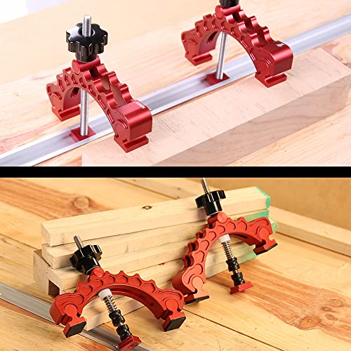 HONGDUI YB02D Slide Adjustable Clamp New Adjustable CNC Machine Tools Hold Down Clamp for Woodworking HONGDUI