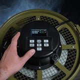 GENERAL INTERNATIONAL "SMART" Air Filtration System - 1/5 HP Automatic Dust Air Cleaner with 360 Degree Filtration & Quick Release Filter - 10-1440 General International