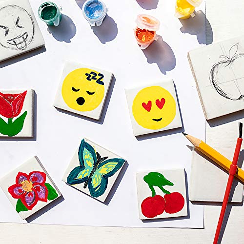 Creative Kids Magnetic Mini Tile Art - Make Your Own 10 Fridge Magnets - WoodArtSupply