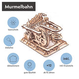 LEUKIP 3D Wooden Puzzles for Adults & Teens I Marbel Run Model Building Kit I DIY Gift for Boys Girls Age 14+, 3-d Puzzles, Wood 3D Puzzles for leukip