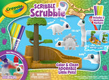 Crayola Scribble Scrubbie Pets Dinosaur Waterslide, Dinosaur Toys for Kids, Pet Grooming Set, Holiday Gifts for Kids, Ages 3+ Crayola