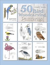 50 Bird Woodcarving Patterns Schiffer Publishing
