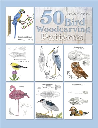 50 Bird Woodcarving Patterns - WoodArtSupply