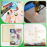 25 Pack 8 x 12 Inch Basswood Sheets, 1/16 Thin Craft Plywood Sheets, Thin & Unfinished Wood Boards for Crafts, Hobby, Model Making, Wood Burning MIVIDE