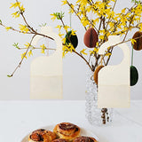 EXCEART 10pcs Unfinished Wood Door Sign Blank Wooden Hanger Plaque Graffiti Wood Chip Blank Wood Slices DIY Craft Project Message Notes Memo Board EXCEART