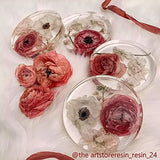 3 Deep Circle Silicone Molds for Resin, Large Resin Mold Glossy Deep Round Molds, 8“'x 2'' h. 6''x 2'' h. 4''x 2'' h, Deep Epoxy Resin Molds for AOEDEO