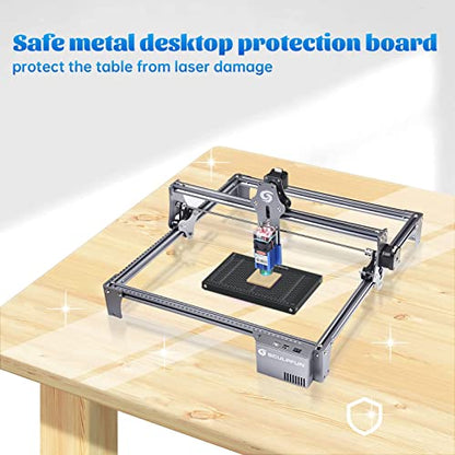 SCULPFUN Honeycomb Laser Bed, High-Strength Steel Honeycomb Working Table for CO2 Diode Laser Engraver Cutting, Easily Observation and Table - WoodArtSupply