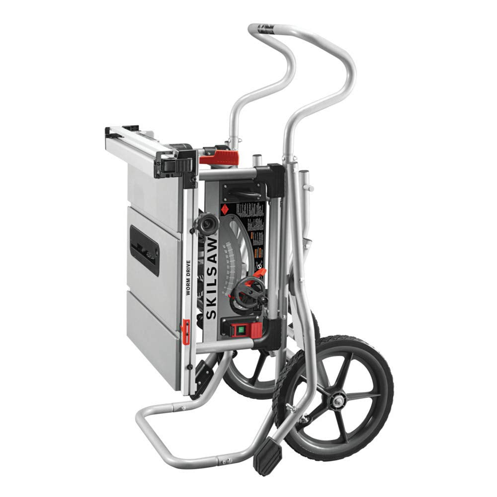 SKIL 10 Inch Heavy Duty Worm Drive Table Saw with Stand - SPT99-11 SKILSAW