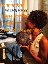 Mandala Rock Painting Pen Dot Dotting Tools Stencil Brush Set 12 PCS Flat Head 4mm 5mm 6mm 8mm 10mm 12mm 14mm Diameter 5 Stylus (set1) alt2day