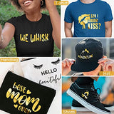 WRAPXPERT Gold HTV Heat Transfer Vinyl Rolls - Gold Iron on Vinyl 12''x5ft, Gold Foil HTV for Tshirts, Metallic Gold HTV Vinyls for Garment Fabrics WRAPXPERT